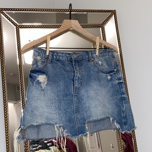Jean Skirt